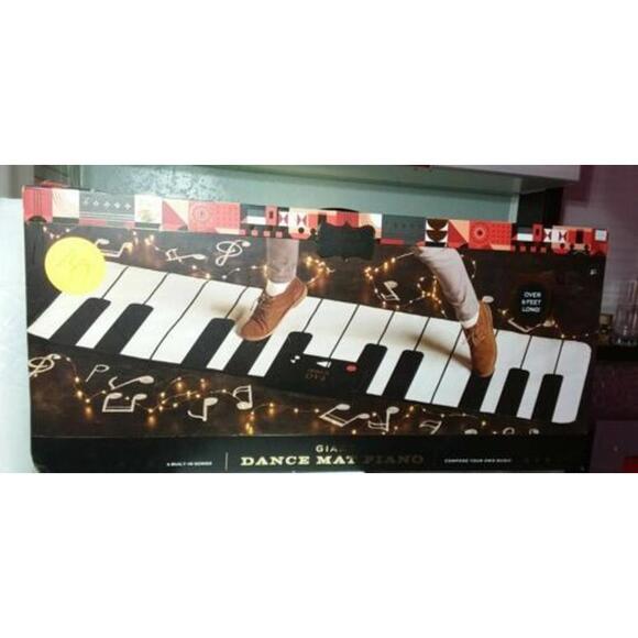 FAO Schwarz Giant  Piano Dance Mat Floor Feet Dancing to Play Music Tested/Works - Picture 1 of 10